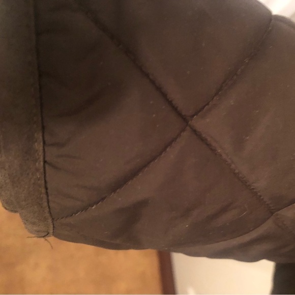 Alex Cannon Chocolate Quilted Large Zip Up Barn jacket - Picture 3 of 10